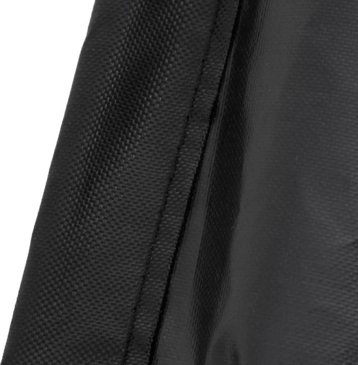 Actual product image vidaXL Garden sofa cover L-shape black 254x254x86 cm 420D