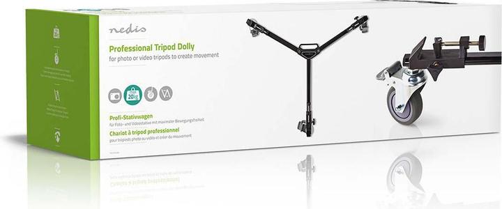 Produktbild Nedis Stativwagen Maximale Belastbarkeit: 20.0 kg Stativdurchmesserbereich: 29.0 mm Tragetasche enth (Metall)