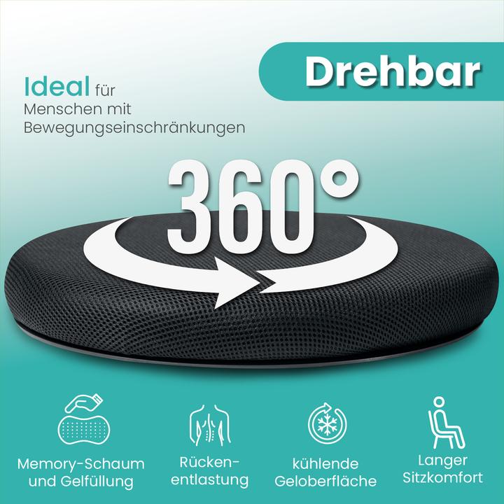 Actual product image Aktivshop Orthopädisches Drehkissen Gel
