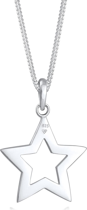 Produktbild Elli mit Stern-Anhänger verziert mit Kristallen (Sterling Silber, 45 cm)