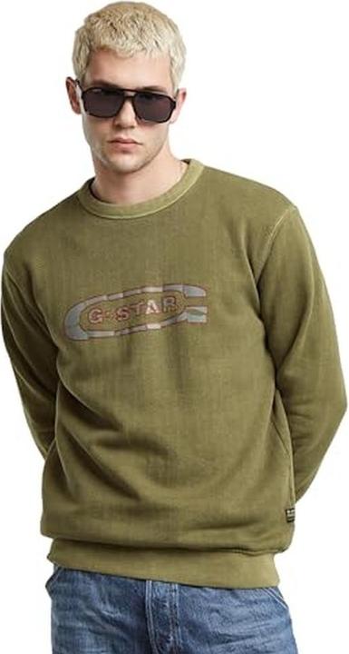 Image du produit G-Star Sweater détruit logo G lavé (XL)