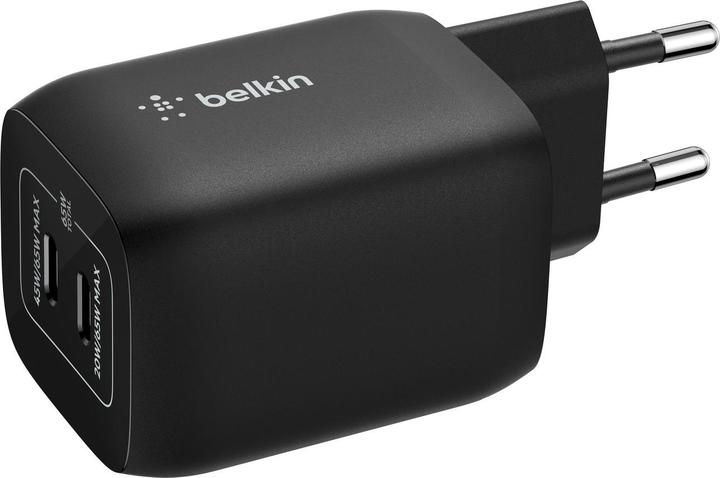 Immagine prodotto Belkin Gaming USB-C Ladegerät 65 Watt, GaN schwarz ENA007kqBK (65 W, 2 porte)
