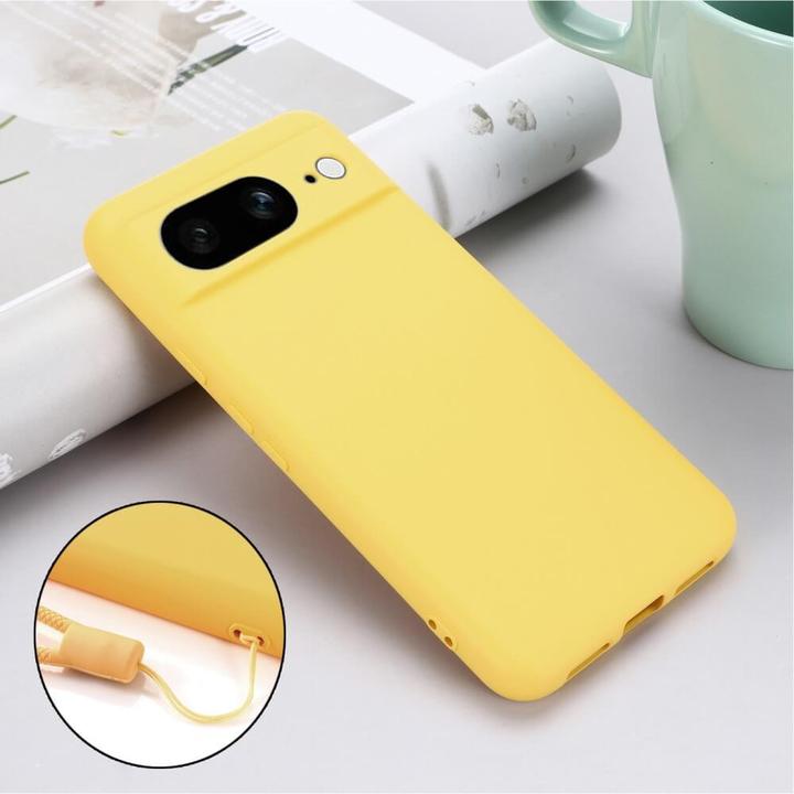 Immagine prodotto Cover-Discount Google Pixel 8 - Custodia in silicone giallo (Google Pixel 8)