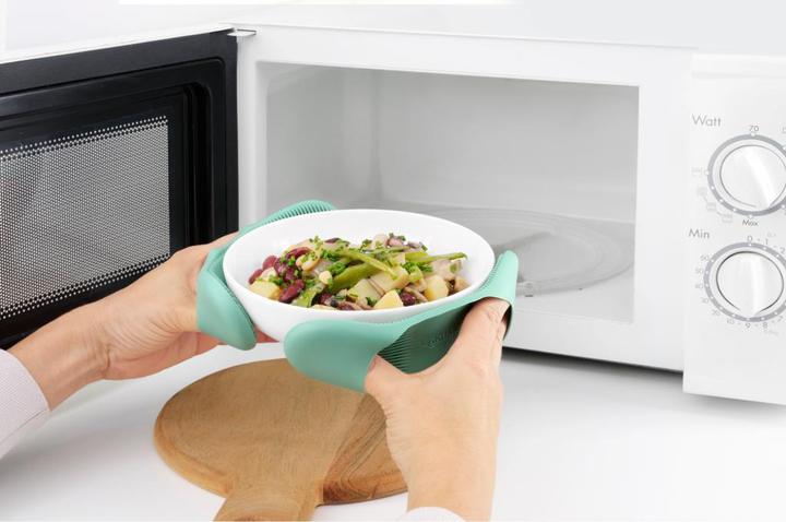 Produktbild Lekue Fingerschutz für Ofen Silikon 2 Stück (Platin-Silikon)