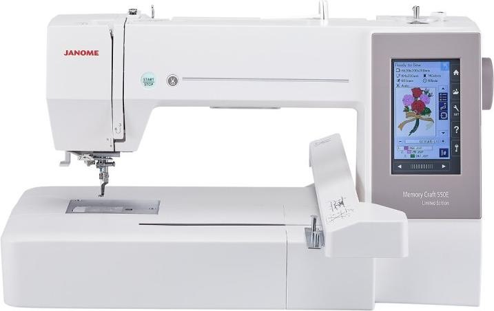 Actual product image Janome MC 550e