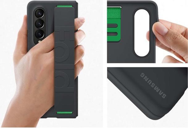 Produktbild Samsung GF936TBE Silikon-Griffhülle für Galaxy Flip 4, Schwarz (Schwarz) (Samsung Galaxy Z Fold4)
