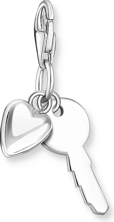 Image du produit Thomas Sabo Charm pendentif clé avec coeur argenté (Argent 925)