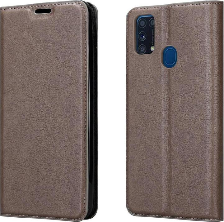 Actual product image Cadorabo Book Invisible Magnet Cover (Samsung Galaxy M31)