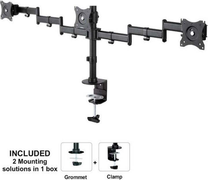Productafbeelding Neomounts NM-D135D3BLACK (Tabel, 27")