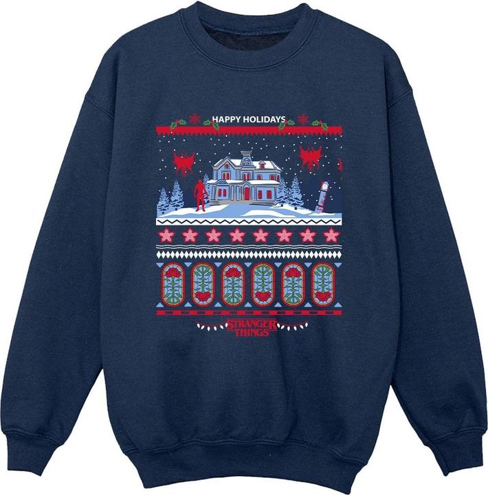 Produktbild Netflix Stranger Things Fair Isle Sweatshirt Jungen (128)