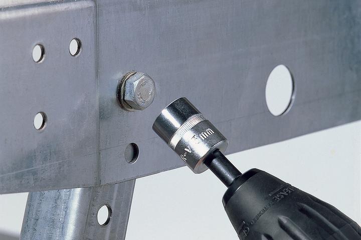 Actual product image wolfcraft 1 Socket adapter 3/8, l=65mm (3/8")