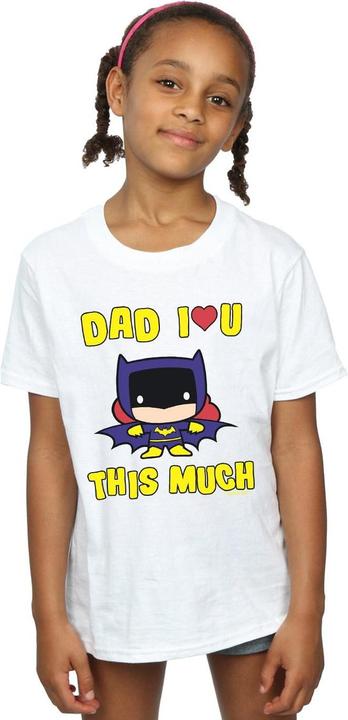 Produktbild Batman Dad I Love You This Much TShirt Mädchen (152, 158)