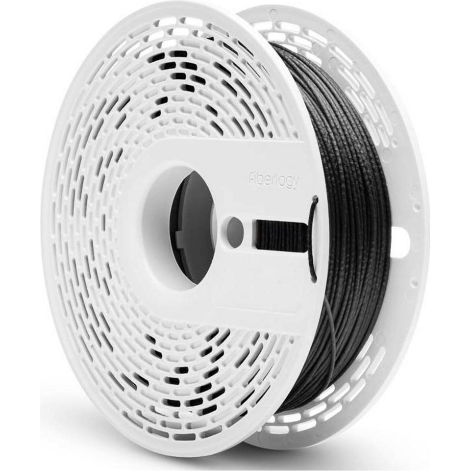 Fiberlogy PA12-15CF-285-050 NYLON PA12+CF15 Filament PA12-CF Kohlefaserverstärkt (500 g), Filamenti stampa 3D, Nero
