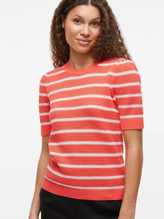 Produktbild Vila Kurzarm Stricktop (L)