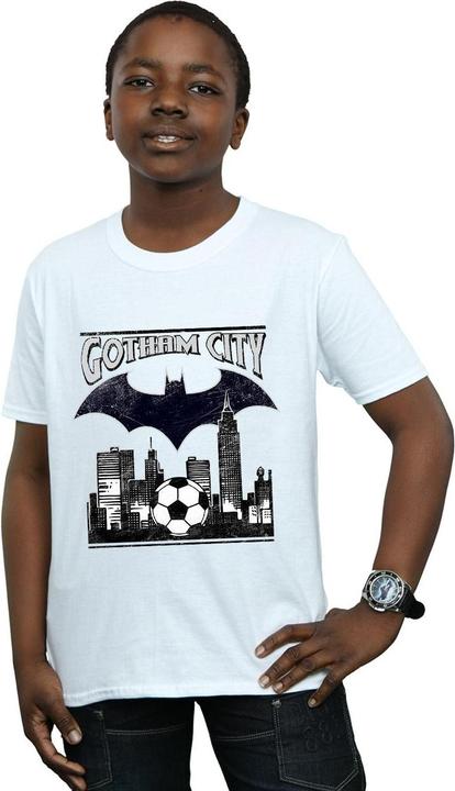Actual product image Boys Batman Football Gotham City T-Shirt (116)