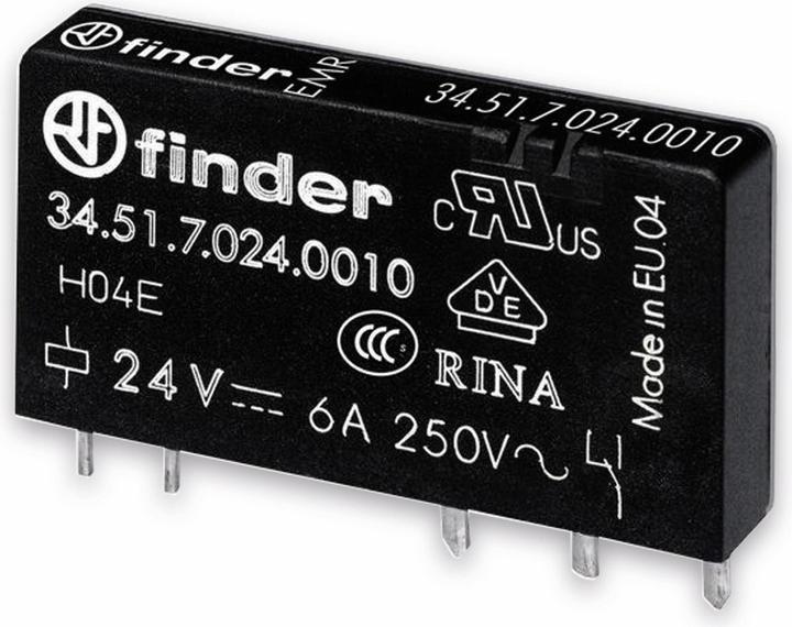 Produktbild Finder Steck-/Printrelais 60VDC 6A Serie 34