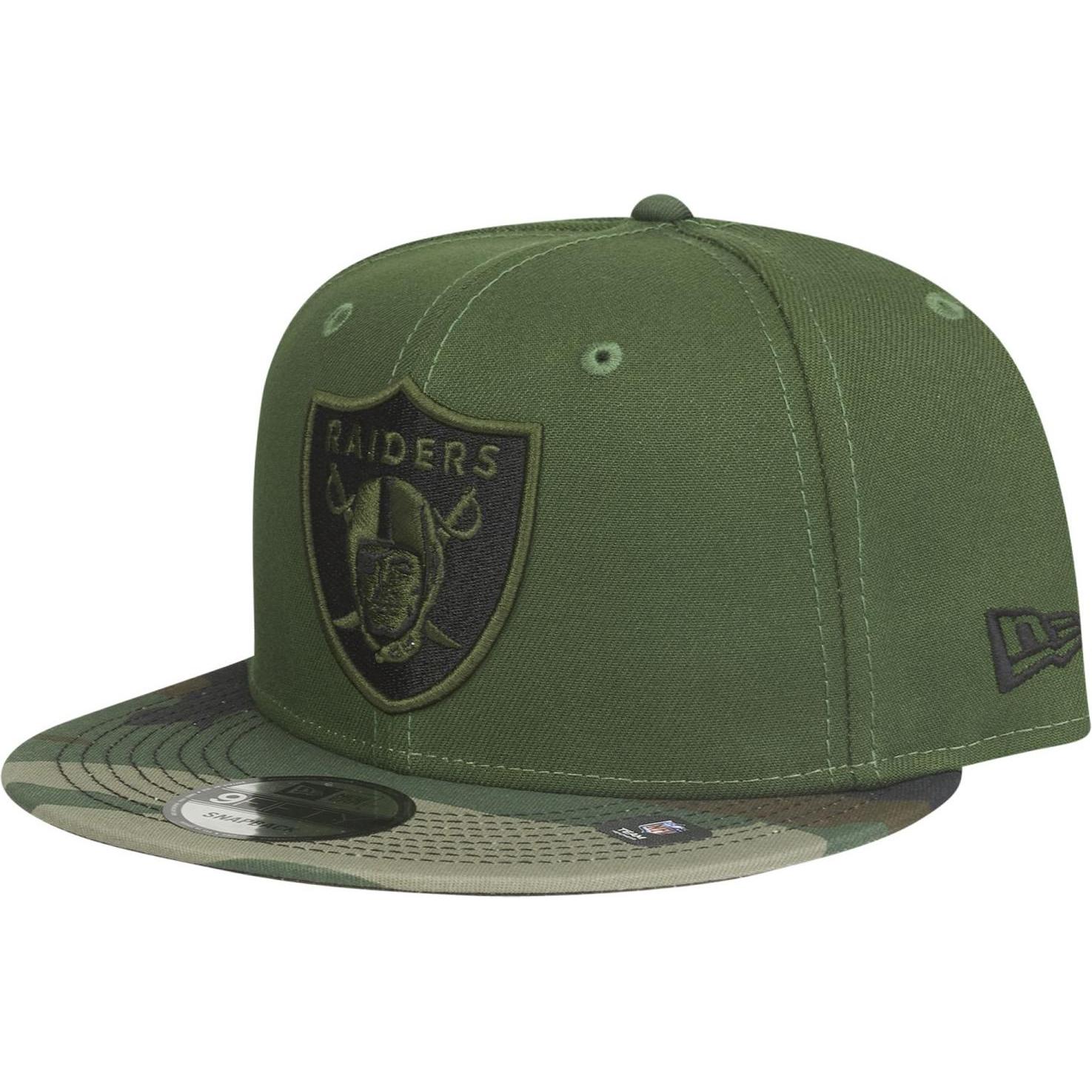 New Era, Herren, Cap, 9Fifty Las Vegas Raiders, Grün, (One Size)