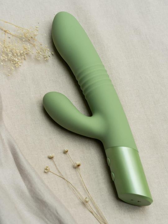 Produktbild The Natural Love Company Thrusting Rabbit Stossvibrator - Yarrow