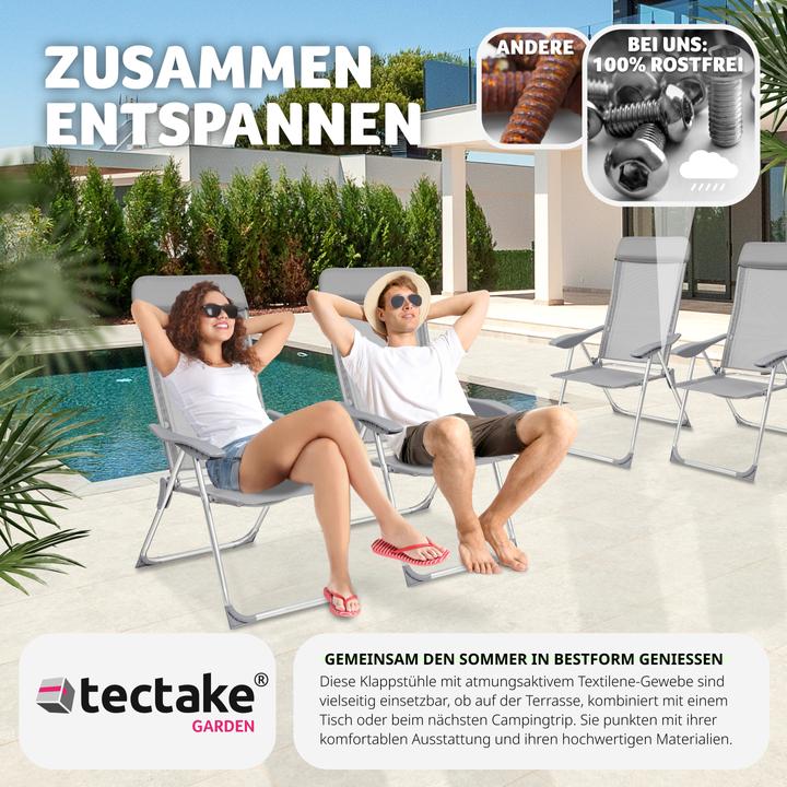 Produktbild tectake Gartenstuhl