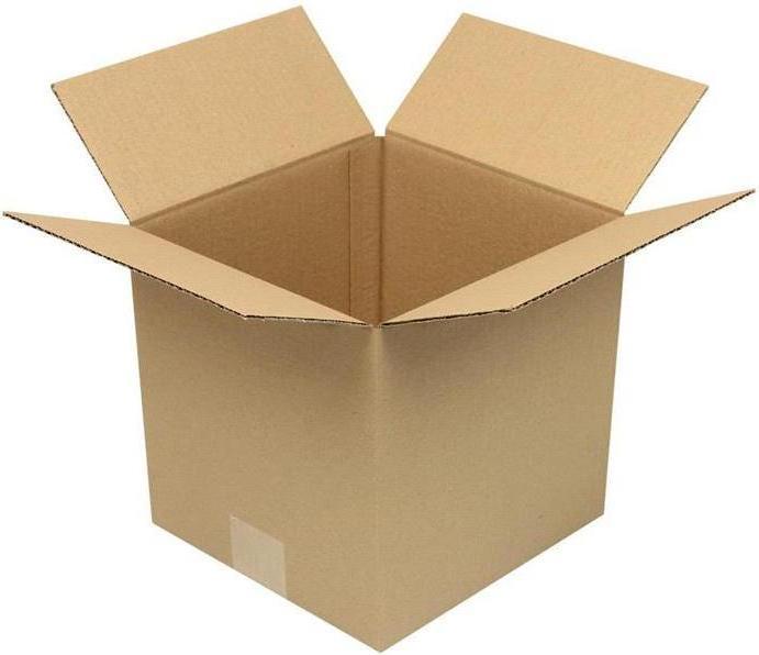 Transpak Folding carton 1-wall height creasing dimensions 220x210x210mm A5 quality 1.20 B brown brown (50 x)