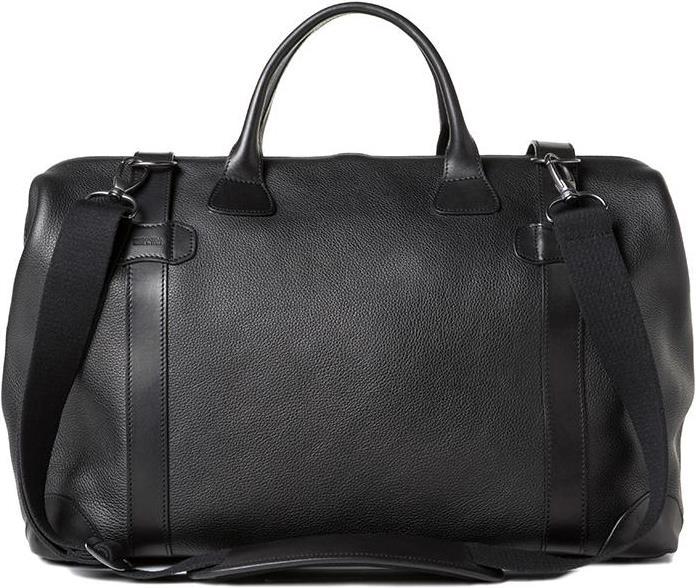Produktbild Barber Shop Quiff Doctor Bag Leder Schwarz (Kamera Schultertasche)
