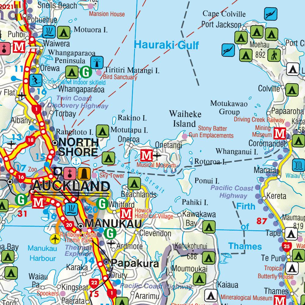 Thumbnail - Freytag Berndt Autokt. Neuseeland, Landkarte
