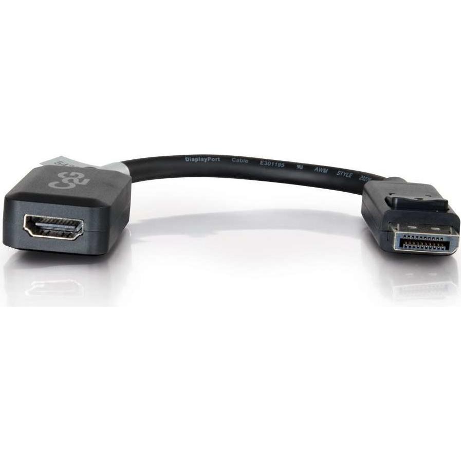 Thumbnail - C2G 84322 (HDMI, 20 cm), Data + Video Adapter, Schwarz