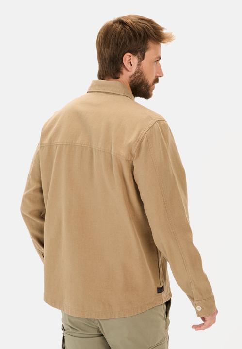 Image du produit Camel Active Overshirt aus Leinen-Baumwoll-Mix (M)