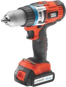 Produktbild Black & Decker EGBHP146K, 1 Akku (Akkubetrieb)
