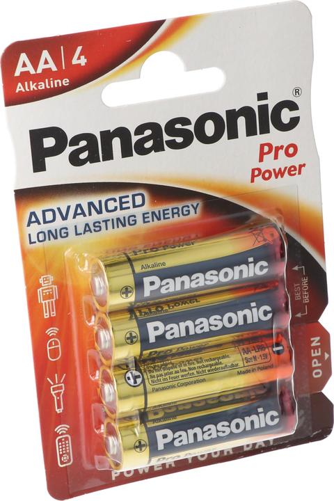 Produktbild Panasonic Pro Power (4 Stk., AA / LR6 / LR06 / Mignon / R6 / R14505)