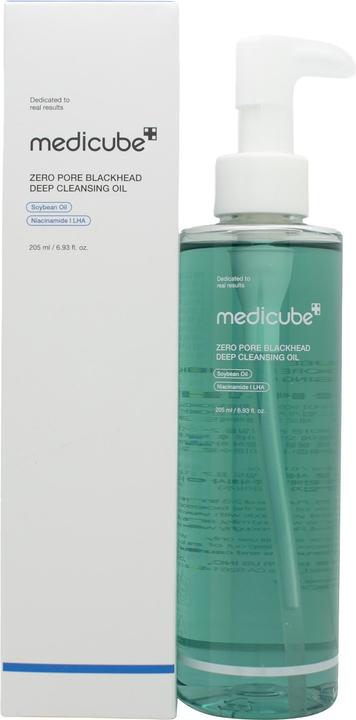 Actual product image Medicube Reinigendes Hautöl Zero Pore (Blackhead Deep Cleansing Oil) 205 ml (Cleansing oil, 205 ml)