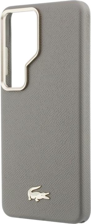 Actual product image Lacoste Case Champs Elysees Gold Logo MagSafe for Samsung Galaxy S26 Ultra taupe (Samsung Galaxy S26 Ultra)