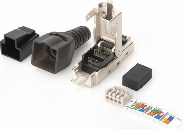 Productafbeelding Digitus Afgeschermde RJ45 stekker (Stekker netwerkkabel)