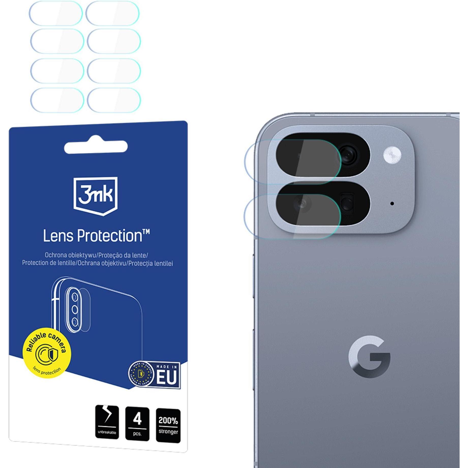 3MK Linsenschutzglas für Google Pixel 10 Pro Fold (Google Pixel 10 Pro Pieghevole), Pellicola protettiva smartphone, Trasparente