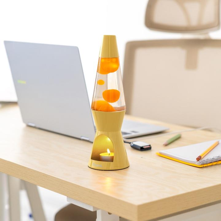 Produktbild Fisura Lava Lamp T-LIGHT yelllow