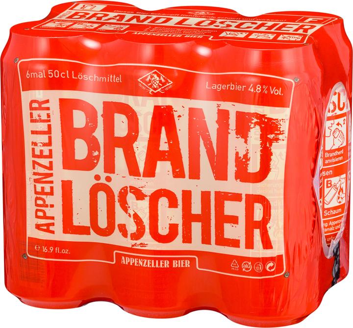 Image du produit Appenzeller Bier Extincteur 6 x 0,50 l (6 x 50 cl)