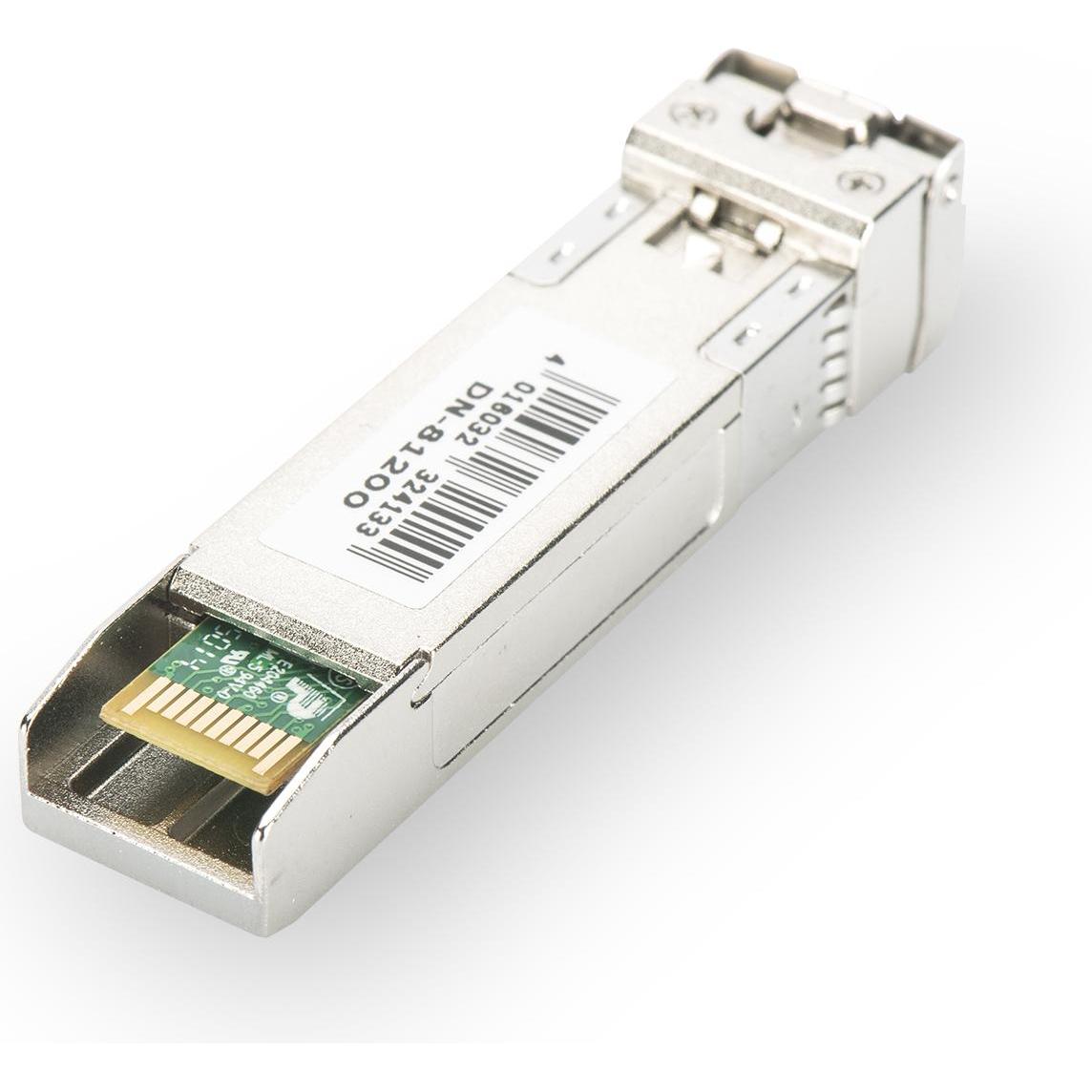 Digitus modulo mini GBIC (SFP), 0.3km, Ricetrasmettitore, Argento
