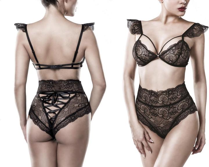 Productafbeelding Grey Velvet 2-delige bh-set met kapmouwtjes (XL)