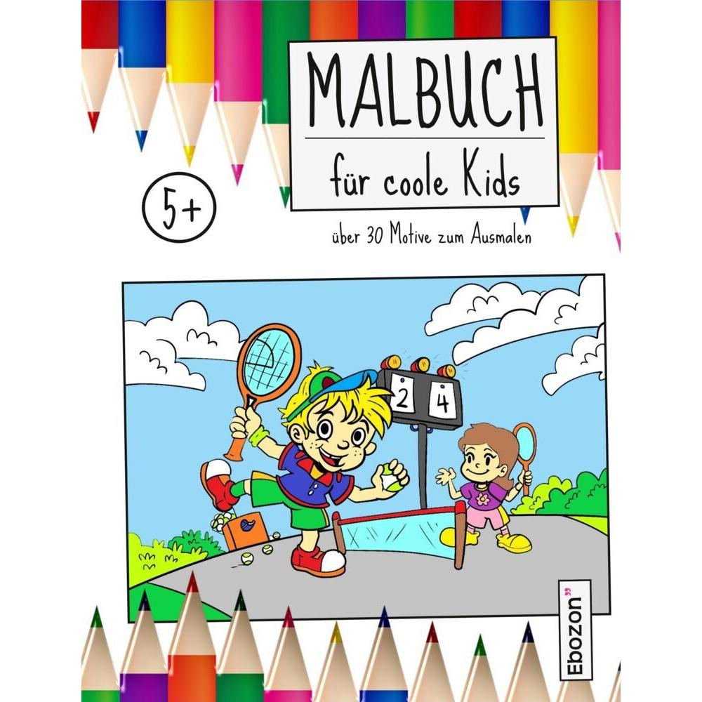 Ebozon Malbuch für coole Kids