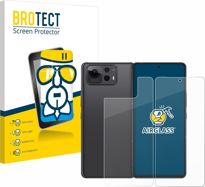 Produktbild BROTECT Schutzglas Schutzfolie Displayschutz Display Schutz Glas Folie klar (1 Stück, Asus Zenfone 12 Ultra)