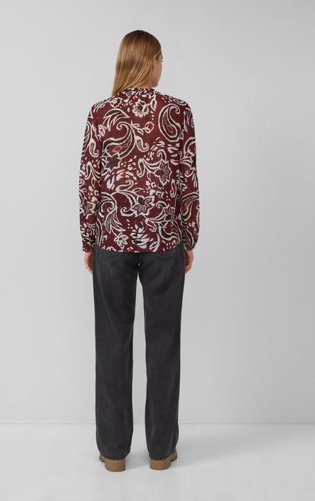 Immagine prodotto s.Oliver Bluse Semitransparente Chiffon-Bluse mit All-over-Print (46)