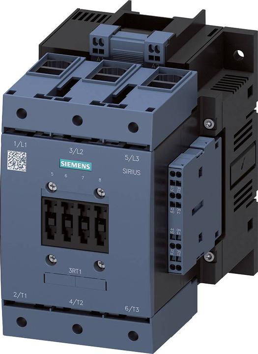 Produktbild Siemens Leistungsschütz 64kW 3S 110-127VUC 115A 3RT1054-3AF36