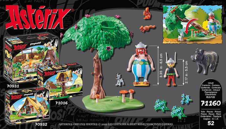 Produktbild Playmobil Asterix: Wildschweinjagd (71160, Playmobil Asterix)