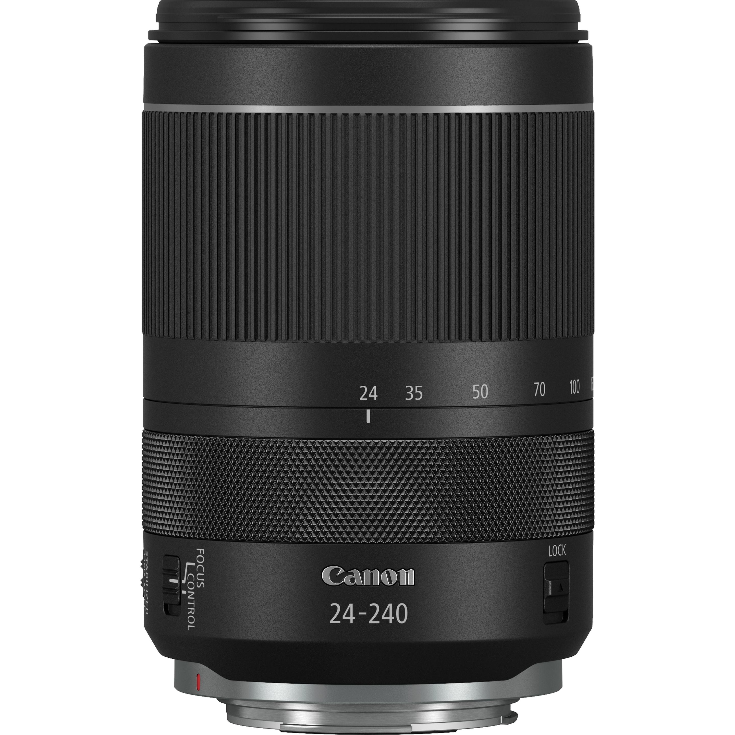 Canon Nero Rf 24-240Mm F/4.0-6.3 Is Usm (Eu) (Canon Rf, Full Frame), Obiettivo,