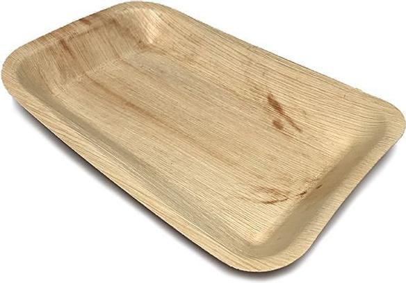 Actual product image Palm leaf plate, 240x160mm (25 x)