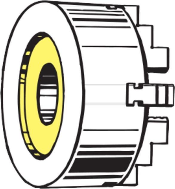 Immagine prodotto Röhm Mandrino a quattro griffe per tornio, acciaio, centratura cilindrica, DIN 702-4, esterno⌀ A: 250mm