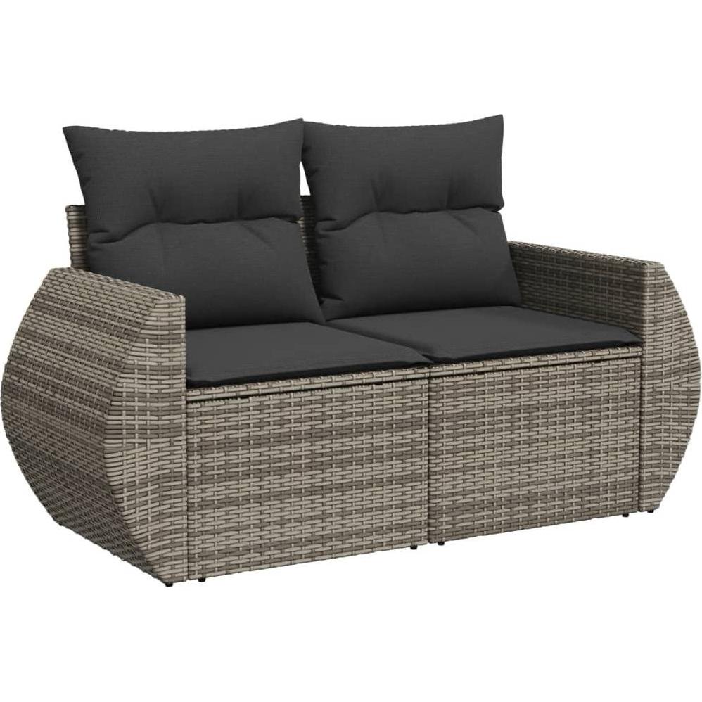VidaXL, Gartenlounge, 10-tlg. Garten-Lounge-Set mit Kissen