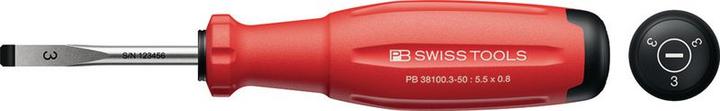 Productafbeelding PB Swiss Tools Schraubenzieher PB 8140 SwissGrip (Gleuf)