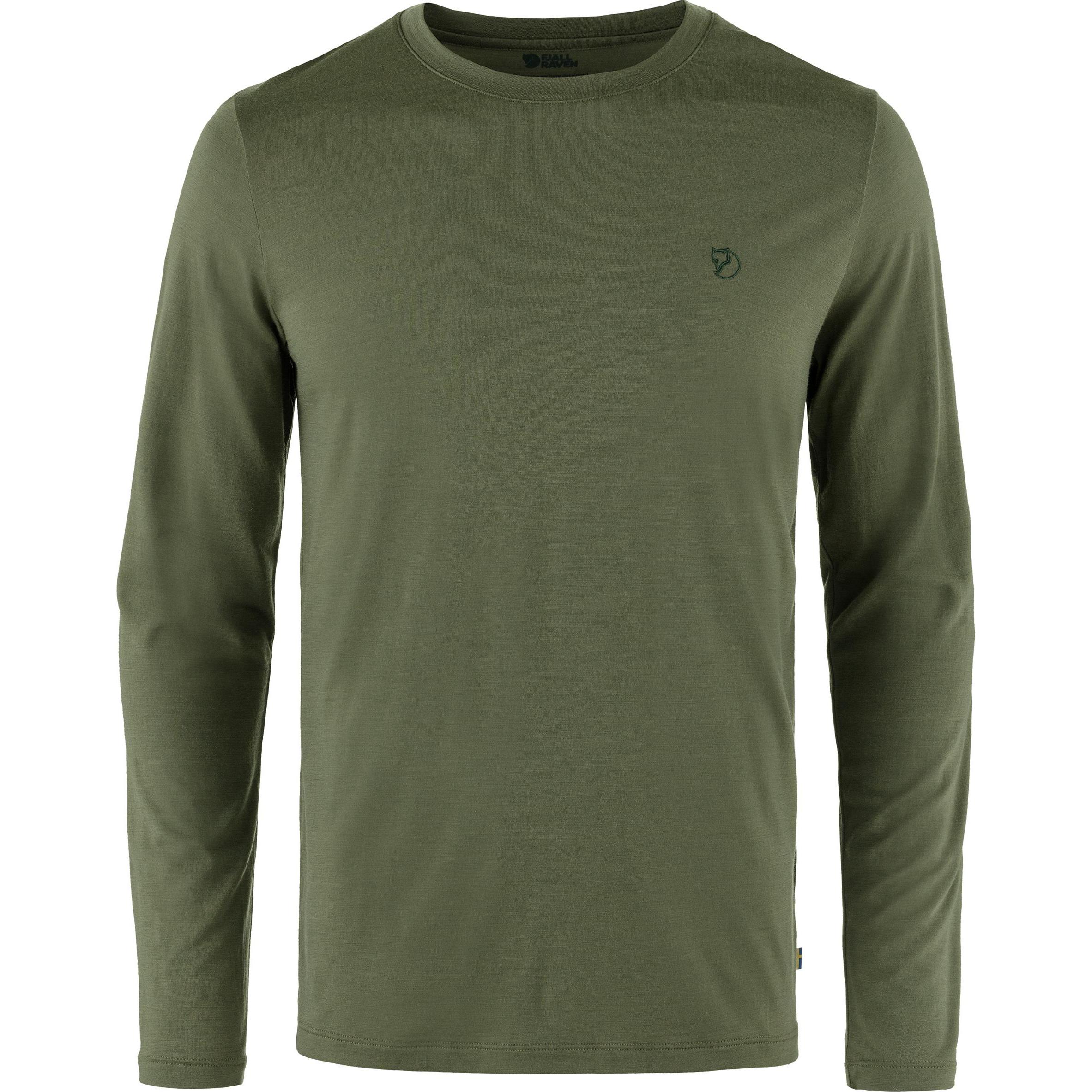 Fjällräven, Herren, Funktionsshirt, Abisko Wool (M), Grün, M