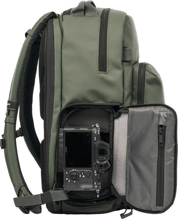 Actual product image Wandrd PRVKE 21 Pocket Photo Bundle Wasatch Green (Camera backpack, 21 l)